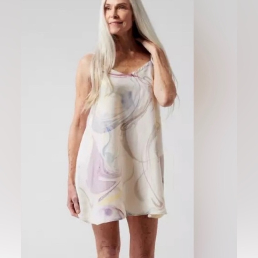 ATHLETA CALM COOL SLIP DRESS